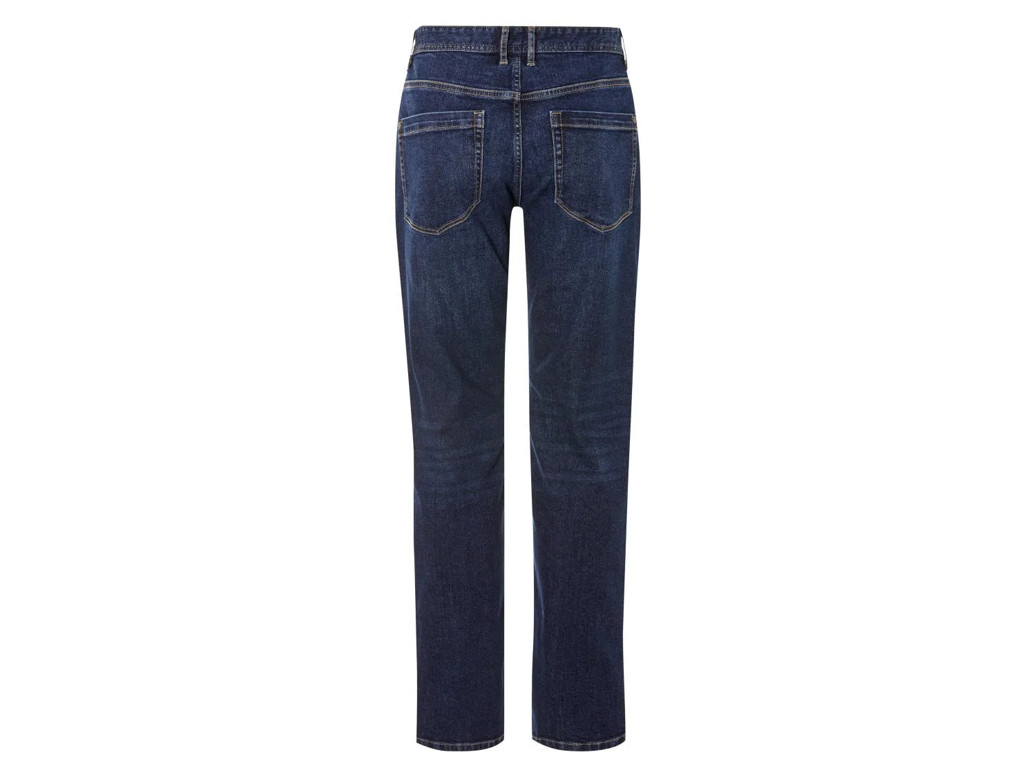 LIVERGY® Men's Straight Fit Jeans (Dark Blue)