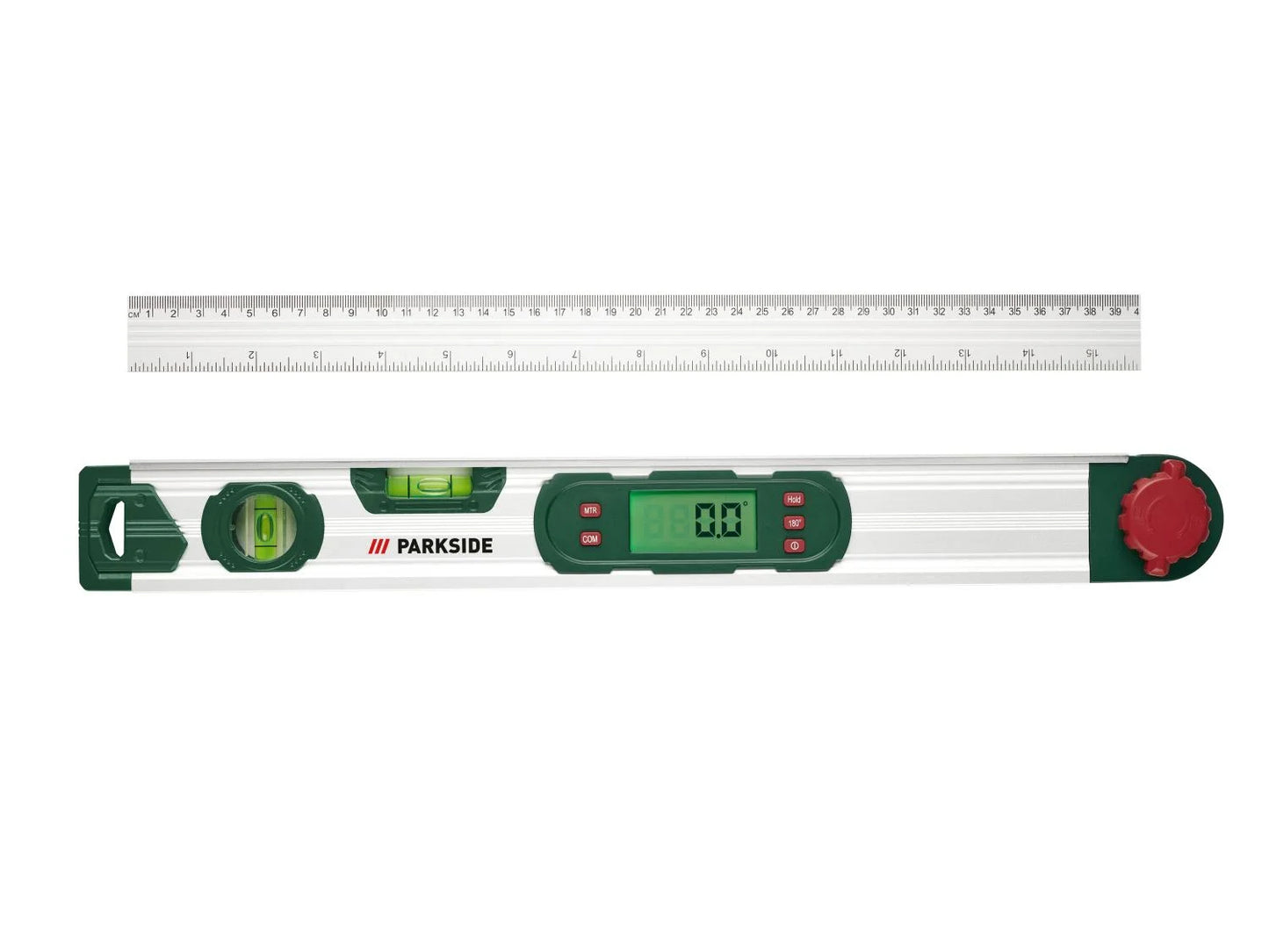 Digital protractor, with locking screw