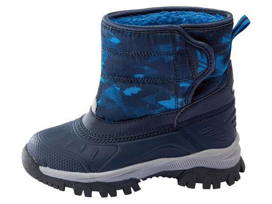 Toddler winter boots, warming (Boys, Navy)