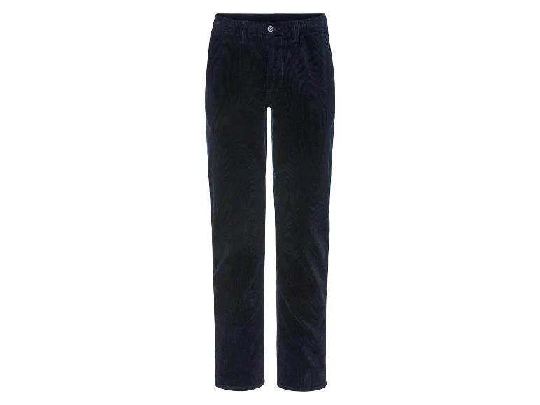 Men's velvet trousers LIVERGY® (Slim Fit)