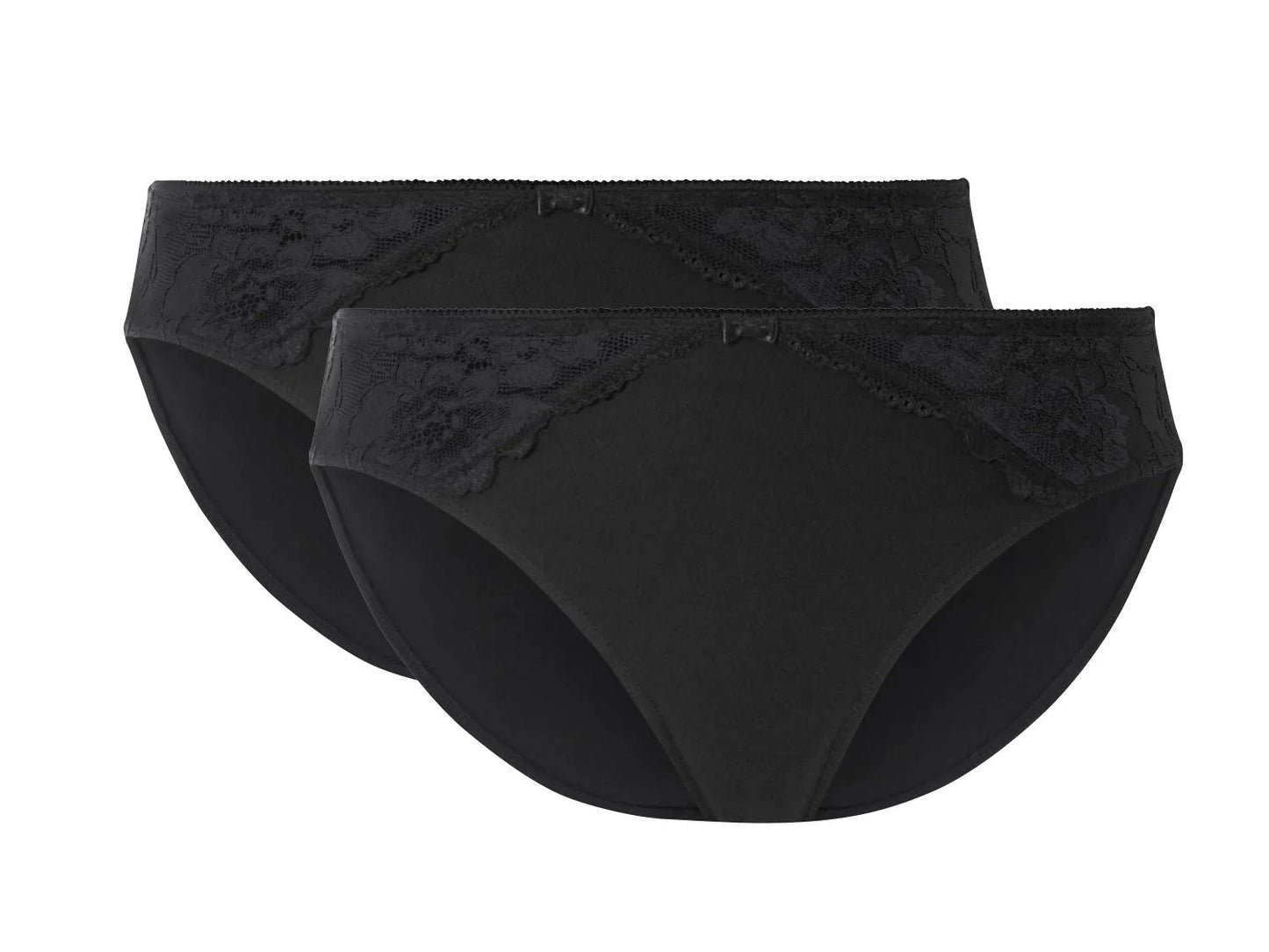 Pack of 2 women's lace briefs