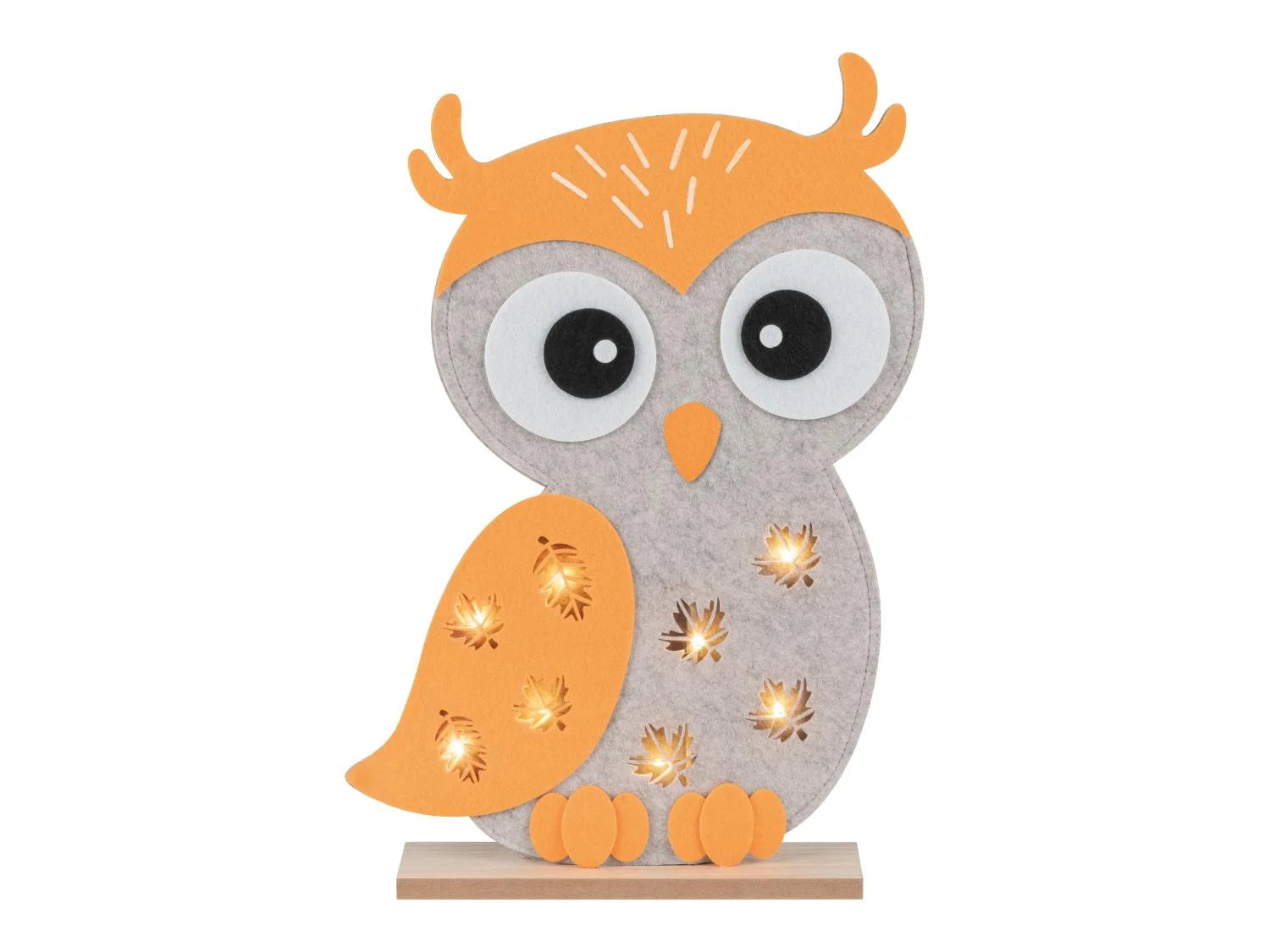 Decorative figure with LED (Owl)