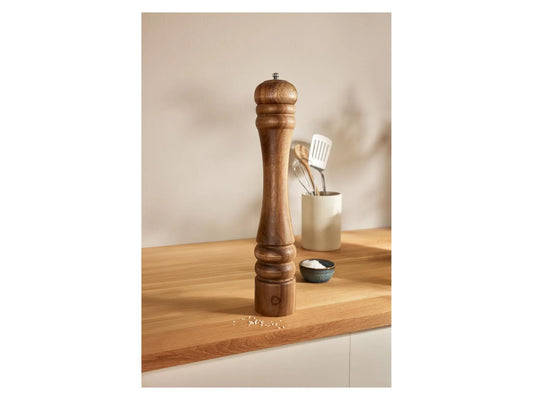 Wooden salt and pepper mill