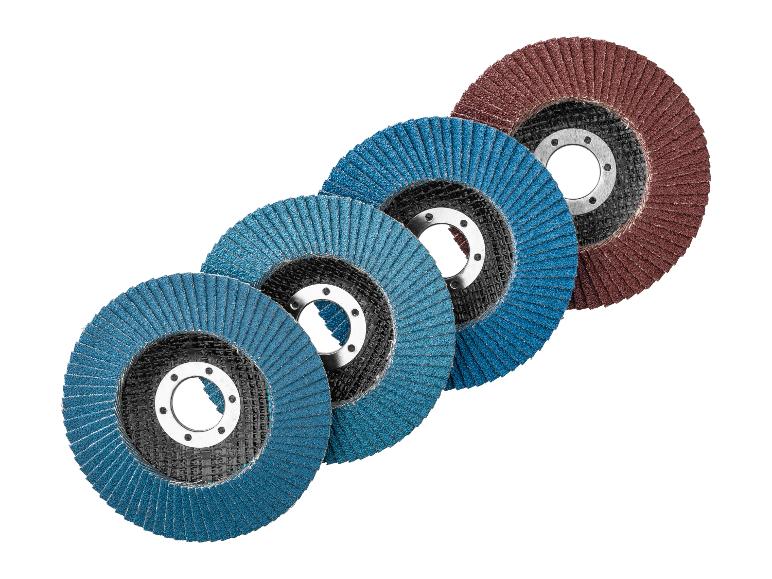 Flap grinding discs 4 pcs. - 115 mm