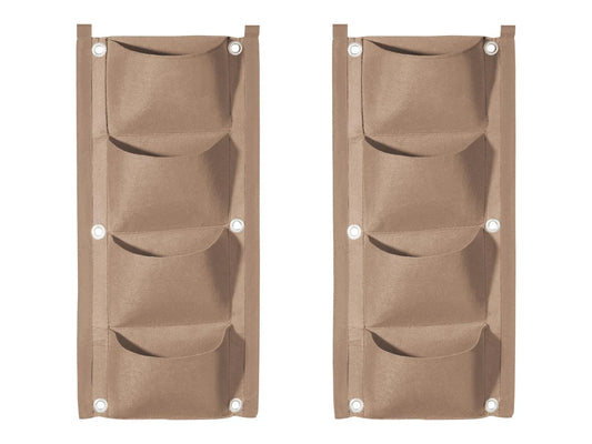 Wall-mounted grow bag, set of 2