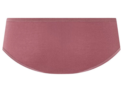 Women's briefs, 3 pieces, in cuddly fine rib quality