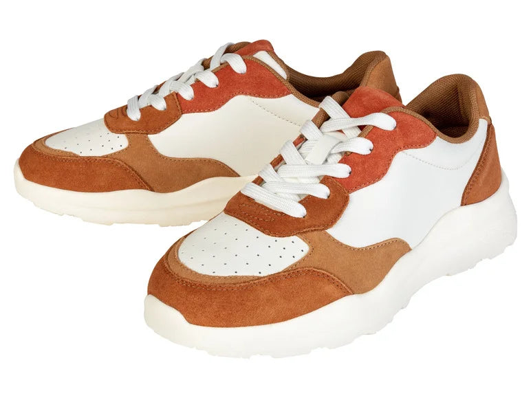 Women's leisure shoes, with padded shaft edge