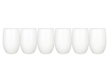 Set of plastic glasses, 6 pieces