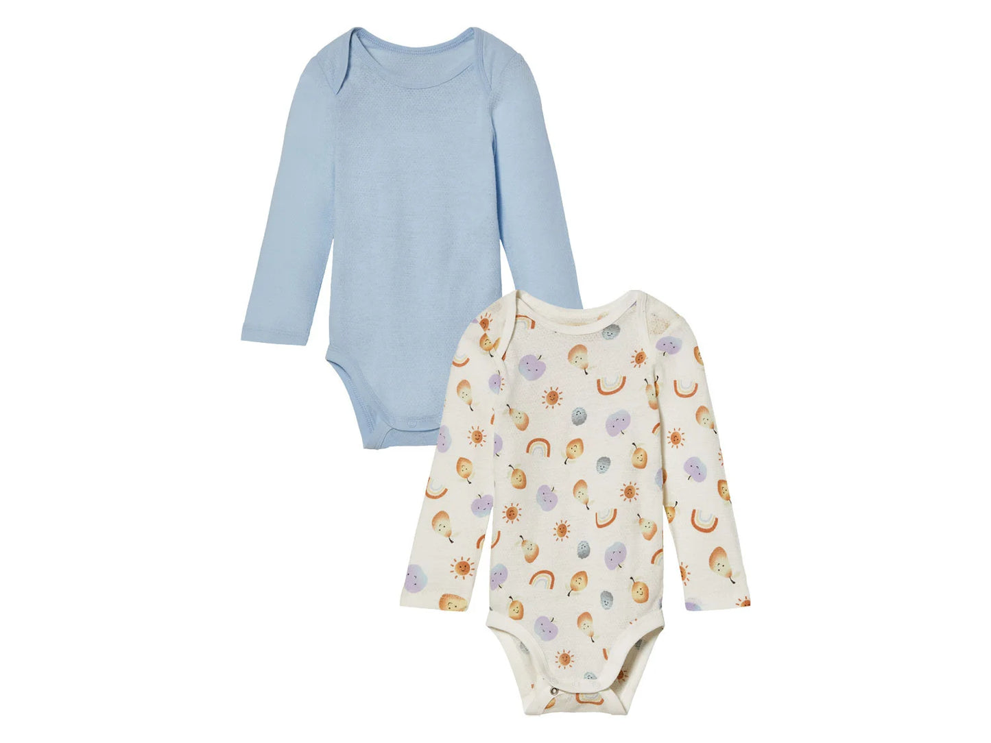 Boys' bodysuit with BIO cotton, 2 pieces