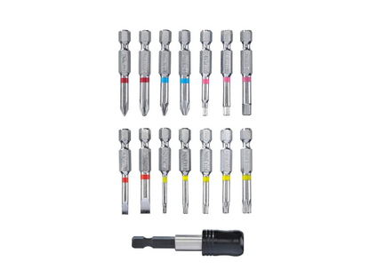 PBS 4 bit set (bit set 50 mm, 15 pieces)