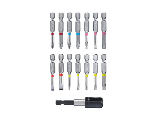 PBS 4 bit set (bit set 50 mm, 15 pieces)