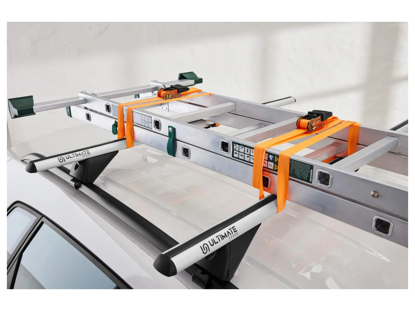 ULTIMATE SPEED® Ratchet straps (Lashing ratchet straps, 4 pieces)