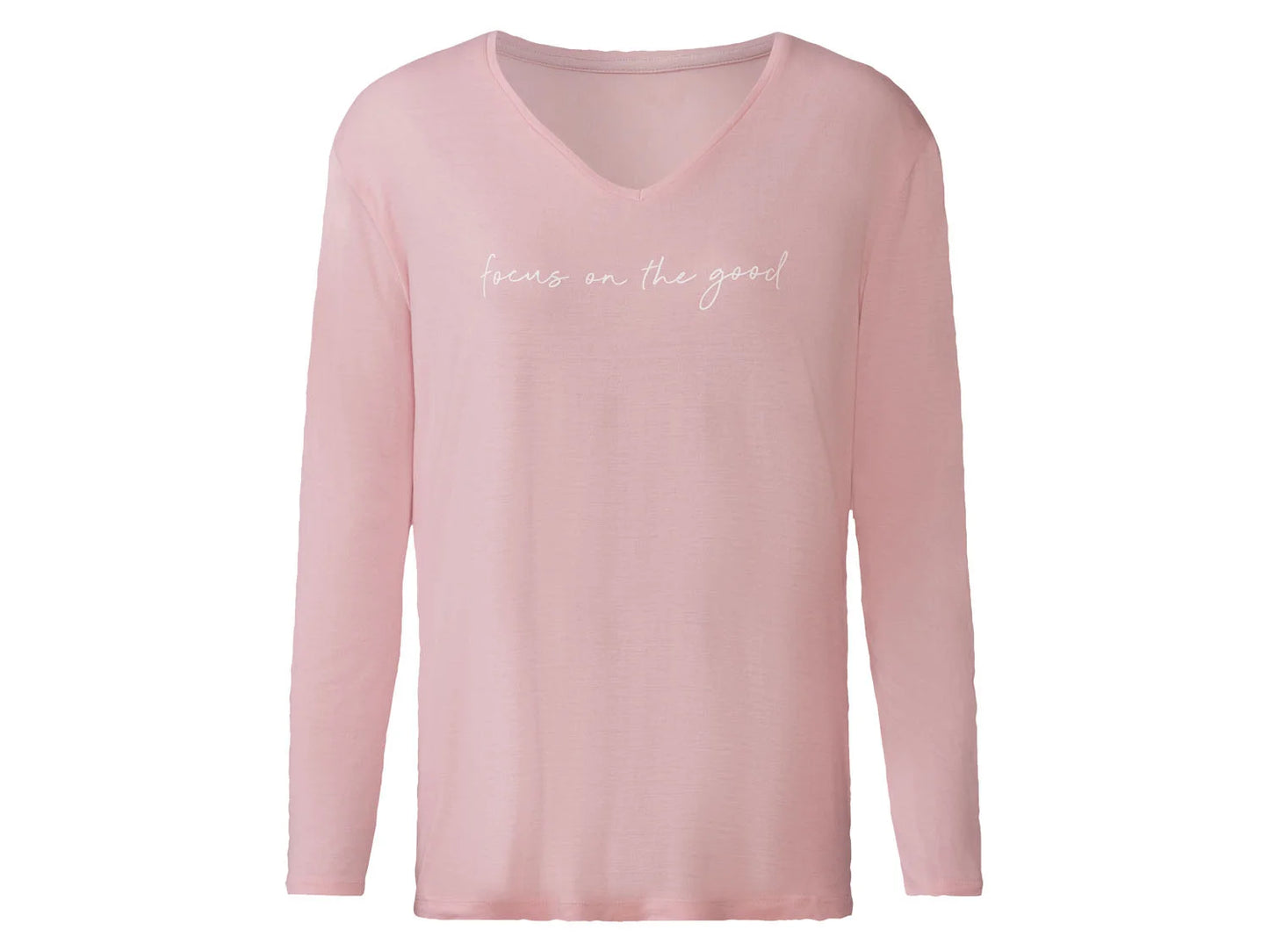 Women's long-sleeved shirt with a relaxed fit
