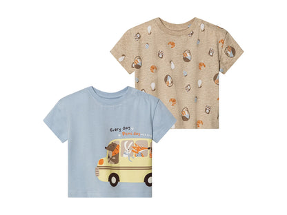 Boys' T-shirt with BIO cotton for babies, 2 pieces