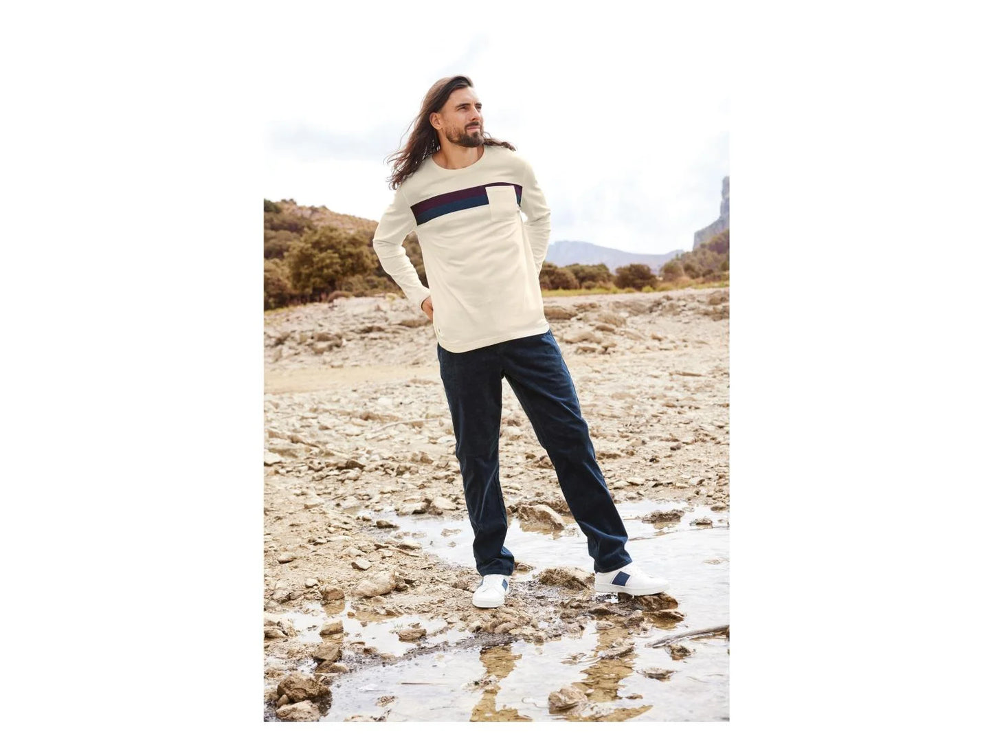 LIVERGY® Men's velvet trousers (Straight Fit)