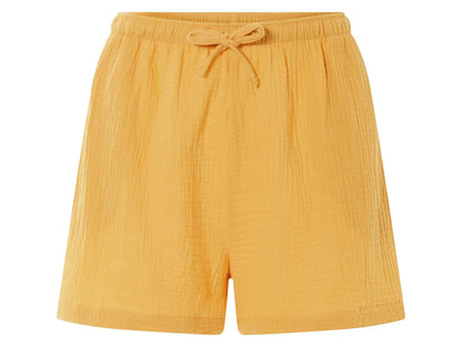 ESMARA® Women's Muslin Shorts (Yellow)