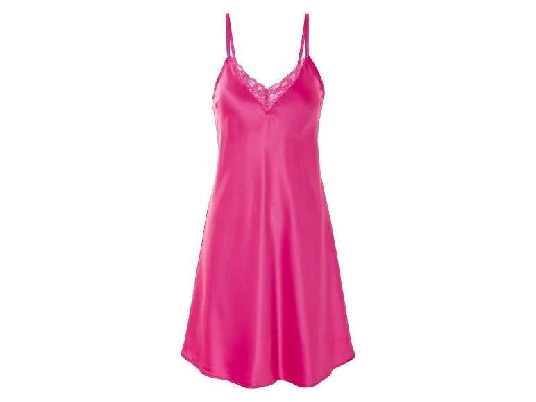 Esmara® women's satin nightgown (Fuschia)