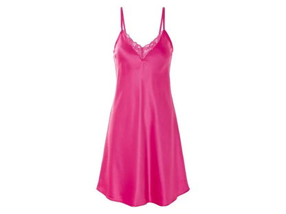 Esmara® women's satin nightgown (Fuschia)