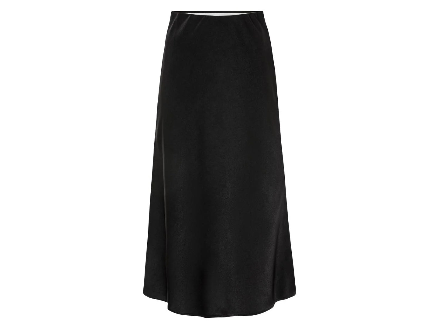 Esmara® satin midi skirt (Black)