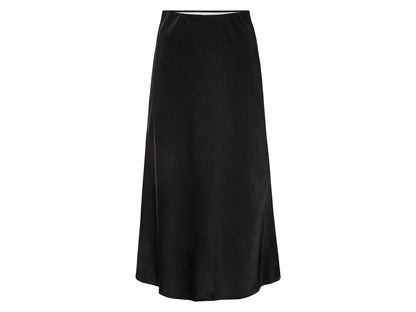 Esmara® satin midi skirt (Black)