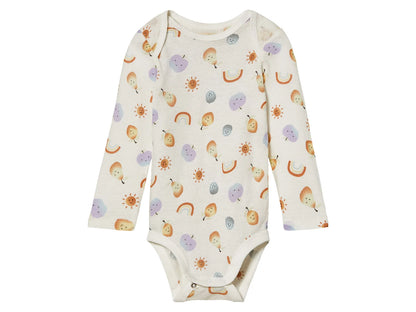 Boys' bodysuit with BIO cotton, 2 pieces