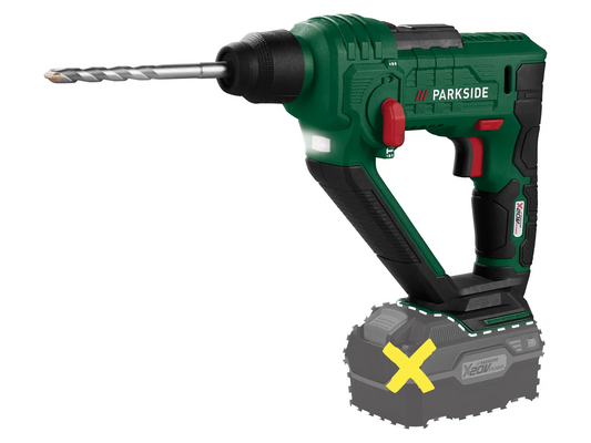 PABH 20-Li D4 Cordless Hammer Drill, 20 V