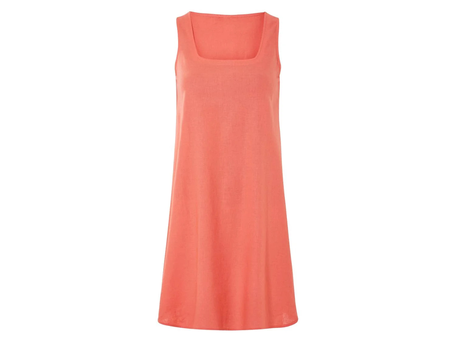 Esmara® Women's linen dress (Apricot)