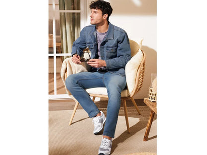 LIVERGY® Men's denim jacket