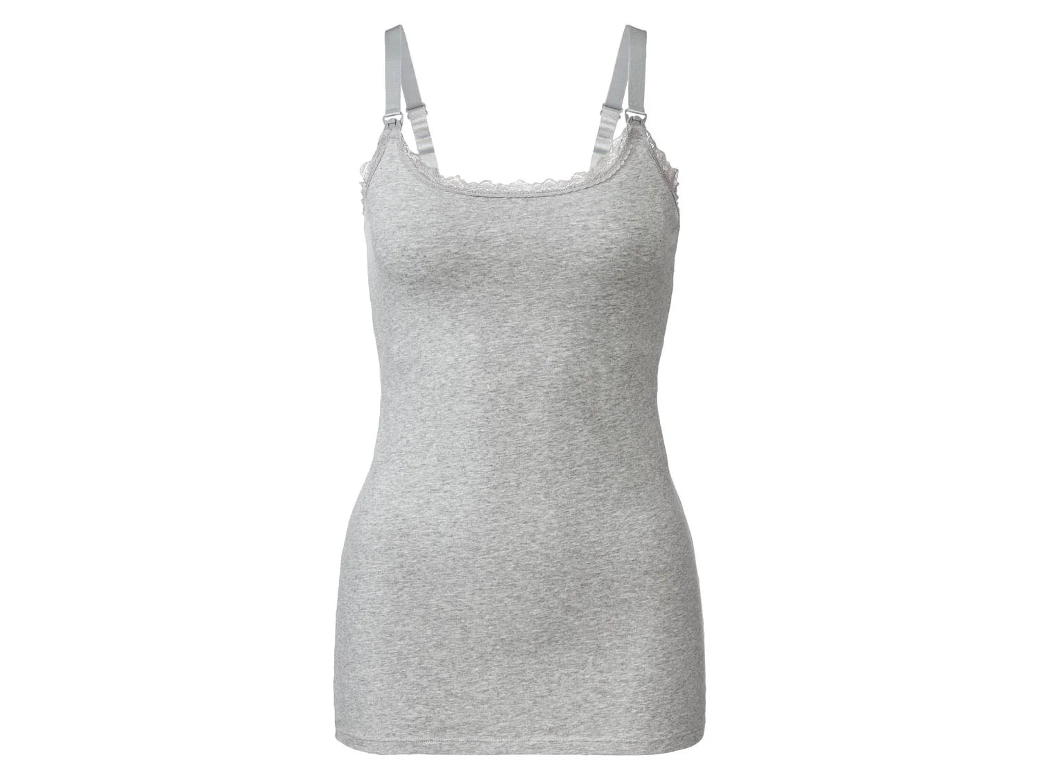 Women's cotton breastfeeding top, 2 pieces