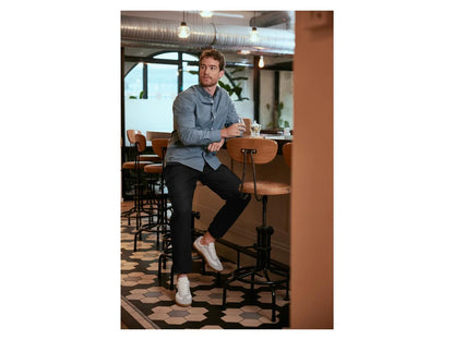 LIVERGY® Men's shirt (Blue)