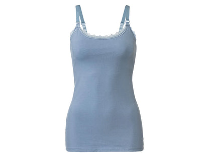 Women's cotton breastfeeding top, 2 pieces