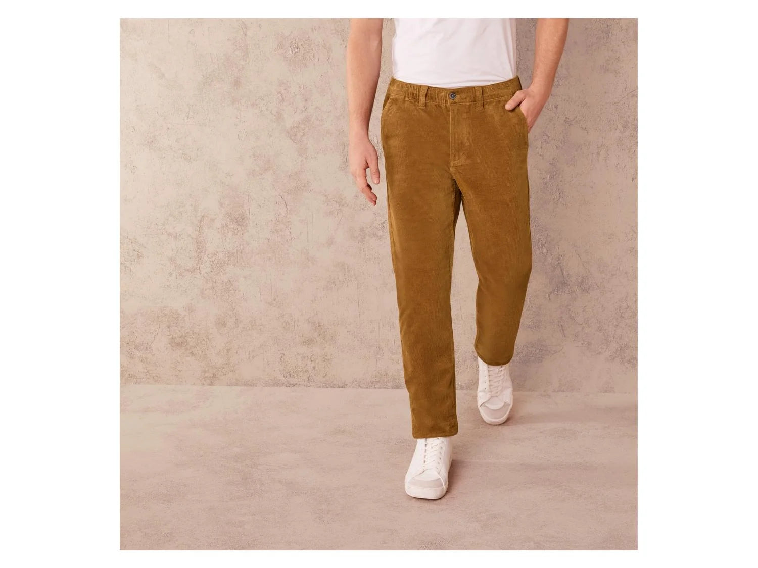 LIVERGY® Men's velvet trousers (Slim Fit)
