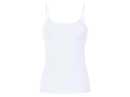 Women's top with spaghetti straps (White)