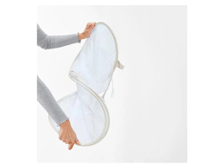 Delicates hanging dryer with recycled material