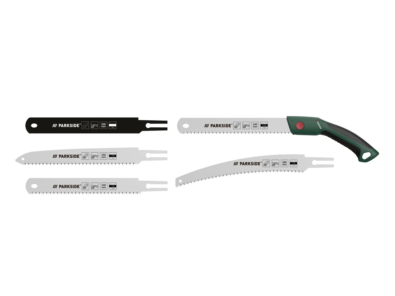 PARKSIDE® Hand Saw Set, 6 Pieces
