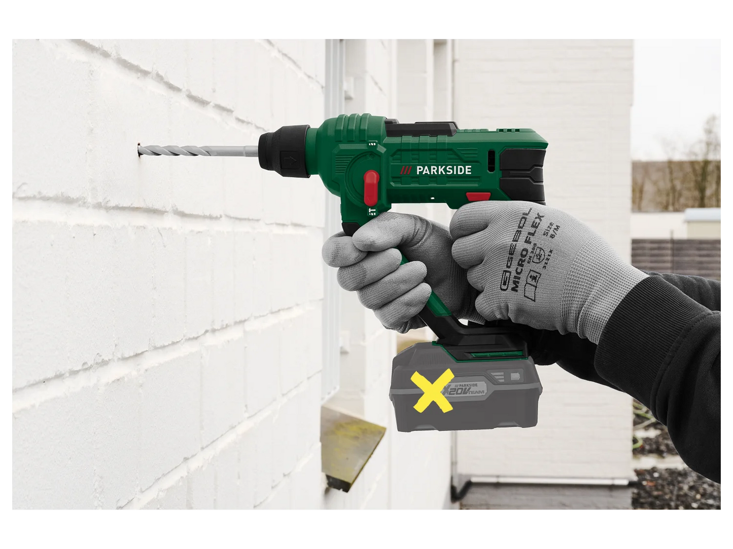 PABH 20-Li D4 Cordless Hammer Drill, 20 V