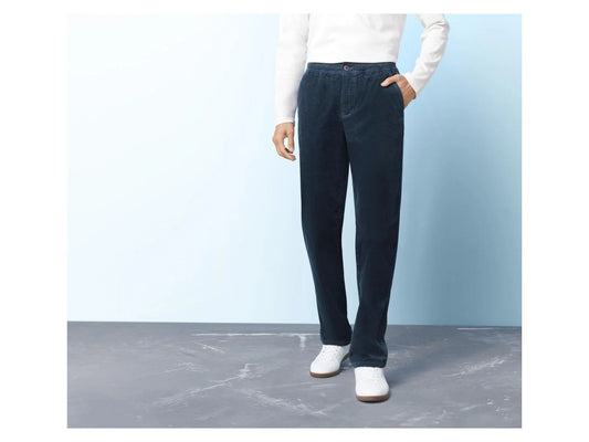 LIVERGY® Men's velvet trousers (Straight Fit)