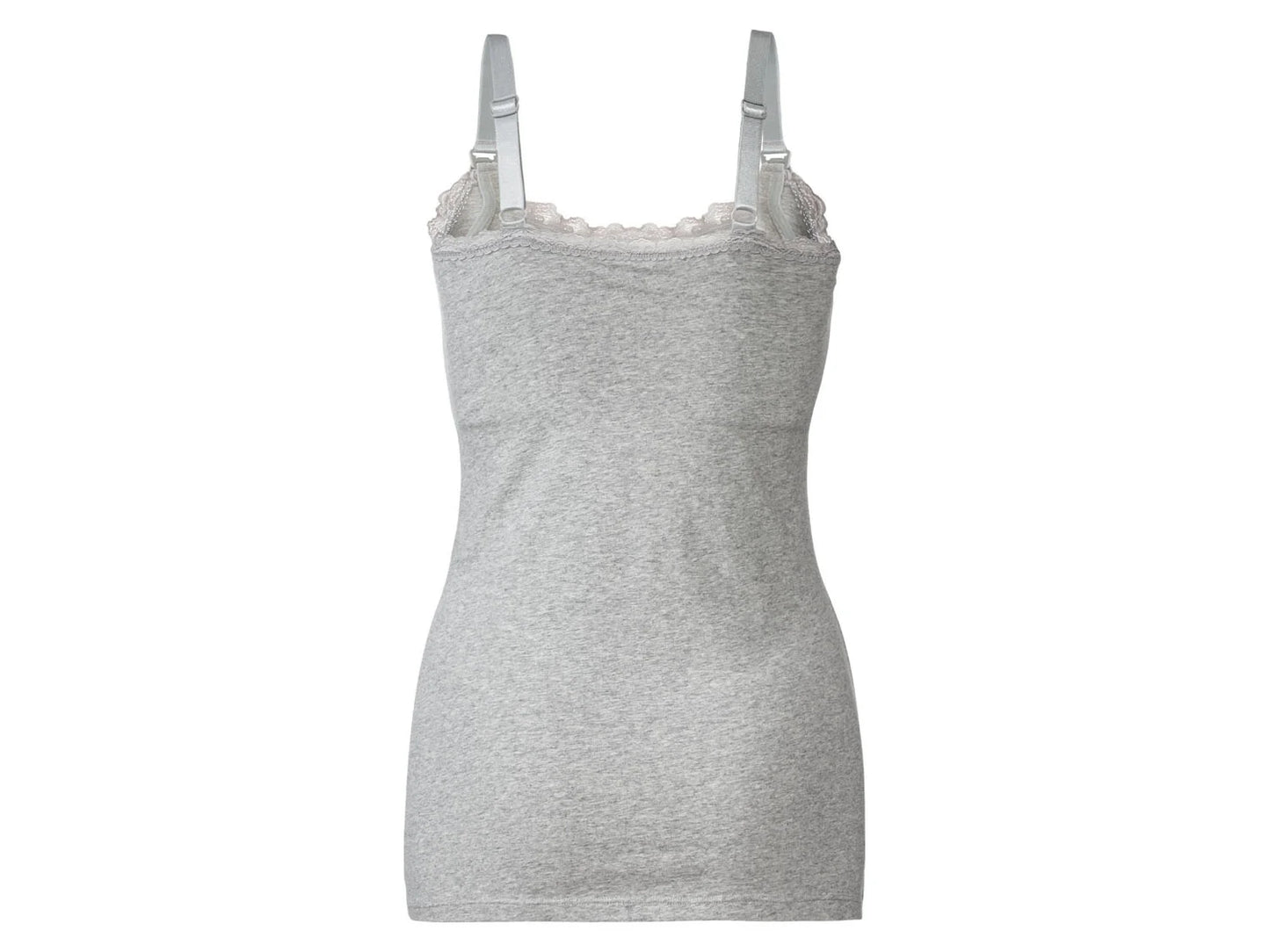 Women's cotton breastfeeding top, 2 pieces