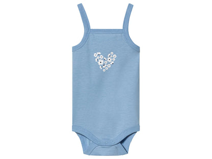 Girls' bodysuits for babies, 2 pieces