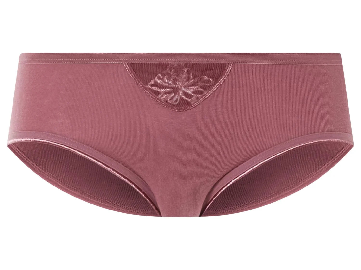 Women's briefs, 3 pieces, in cuddly fine rib quality