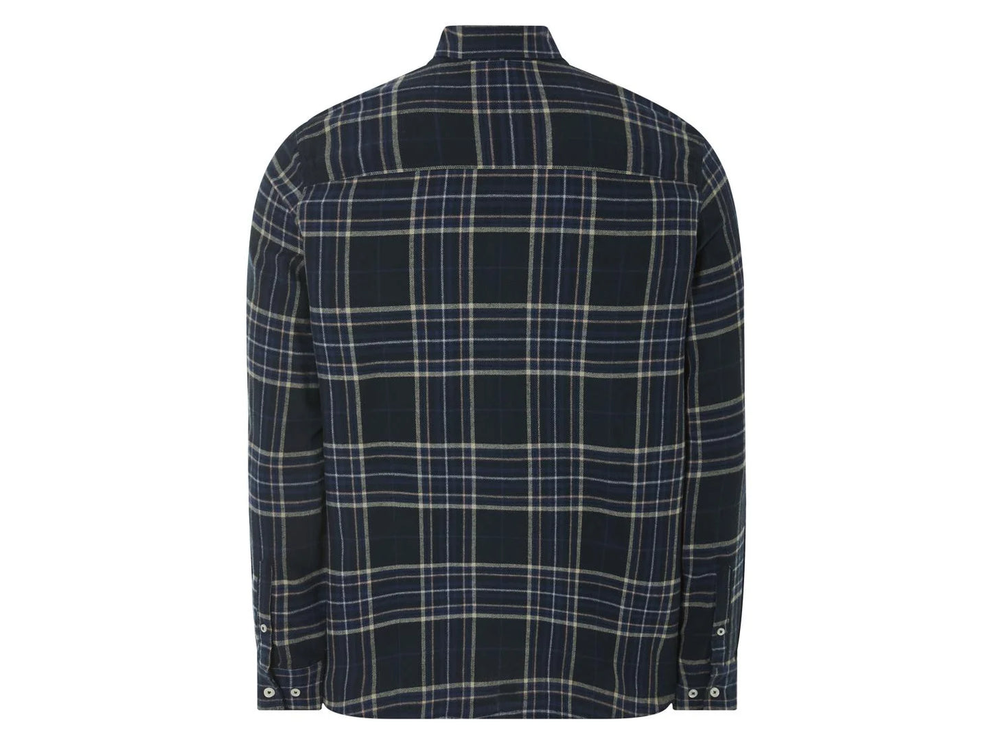 Men's Checkered Shirt (Black/Blue)