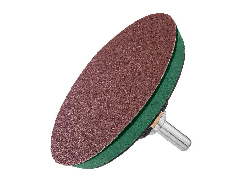 Velcro sanding pad with sandpaper set, for angle grinder 115 mm