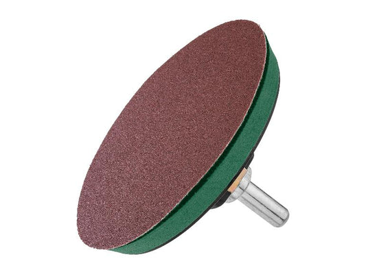 Velcro sanding pad with sandpaper set, for angle grinder 115 mm