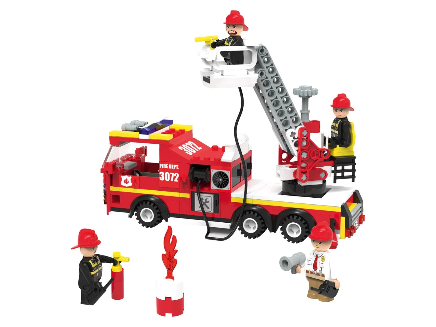 Clippys Brick (Fire truck with ladder)