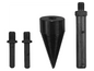 Wood splitting drill bit, 4 pieces