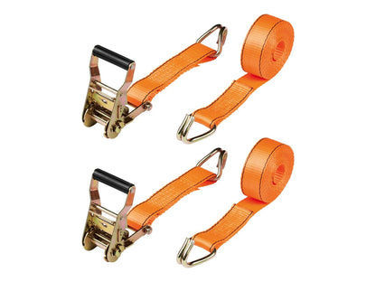 ULTIMATE SPEED® Ratchet straps (Lashing ratchet straps, 2 pieces)