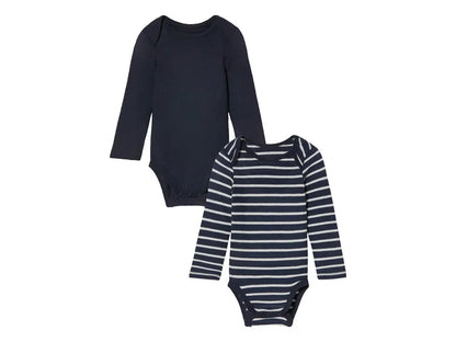 Boys' bodysuits for babies, 2 pieces