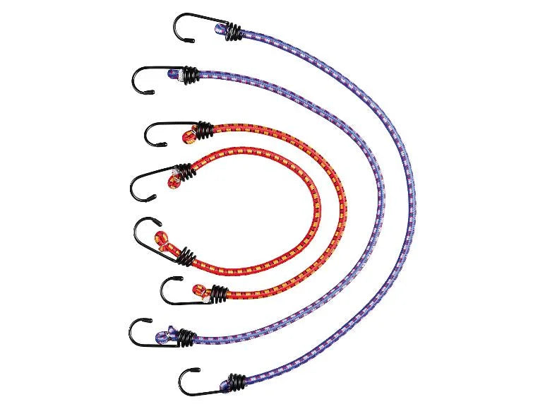 Fastening rubber straps, set of 4