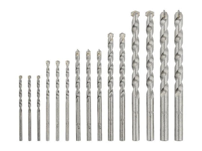 Concrete drill bits, 15 pieces