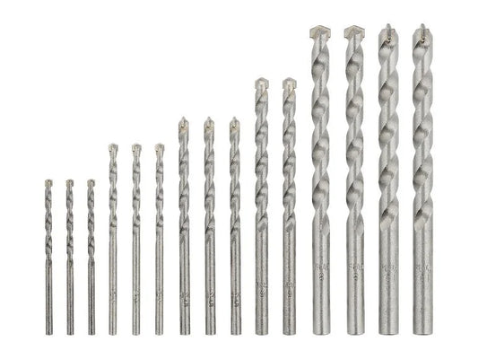 Concrete drill bits, 15 pieces